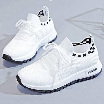 快速出貨 東傑優品 男鞋 女鞋運動鞋女2023春秋新款網鞋百搭網面透氣小白鞋運動跑步休閑鞋夏款