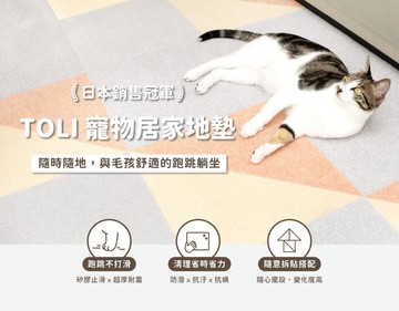 [承佳] 日本 TOLI 寵物防滑地墊 AK350 圈毛止滑系列 犬貓 地墊