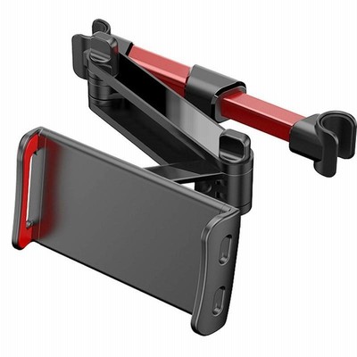伸縮式車のリアピローケース,4〜11インチの車のスタンド,後部座席のヘッドレスト,電話とタブレット用の取り付けブラケット
