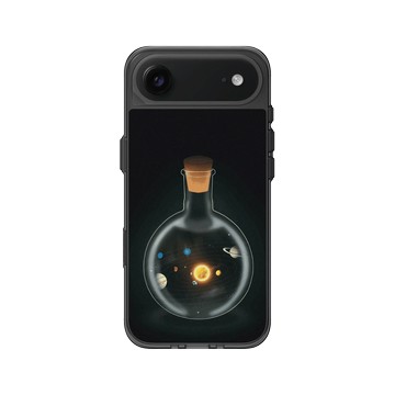 iPhone Air Clear (相機按鈕) 酷墨灰 - MOLECULARTS - 太空瓶