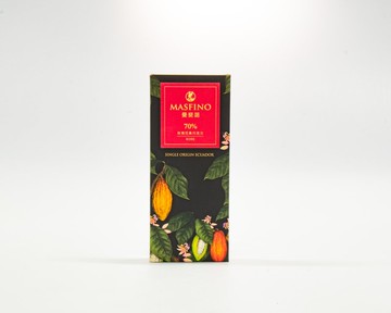 曼斐諾70%玫瑰花黑巧克力