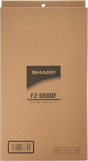 [3東京直購] SHARP 原廠 FZ-D50DF 加濕空氣清淨機 脫臭濾網 過濾網 可用10年 KC-500Y6 500Y7 50E1 50TH1