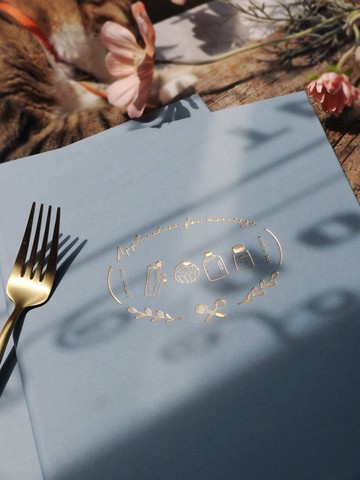 印印time 柴米油鹽醬醋茶 書約保存書/結婚書約夾/硬殼/質感