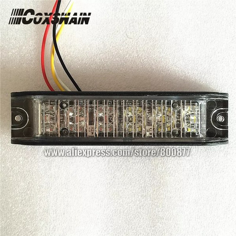 車の外部警告灯led表面取り付けグリルライト 22フラッシュパターン 6 3w Ledストロボライト 防水 L142 通販 Lineポイント最大0 5 Get Lineショッピング