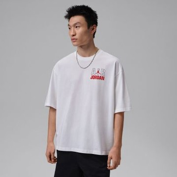 NIKE AS M J FLT REIS LGND SS CREW 男 短袖上衣 T恤 喬丹 白-IF3117100