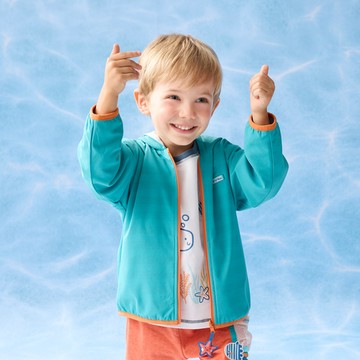 海洋世界連帽外套