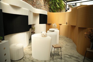 蜂巢紙展示台 / 隔間 / 展場布置