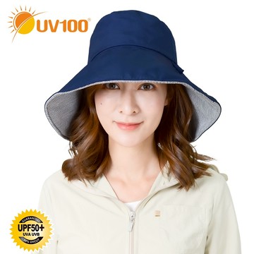 【UV100】 防曬 抗UV-防潑水雙面戴造型帽-塑型款(ME71328)
