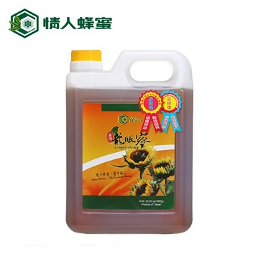 【情人蜂蜜】台灣龍眼蜂蜜1800g(桶裝)★純度驗證、無添加