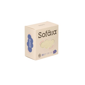 舒芙氧Sofära - (兩盒組)嬰兒3D空氣口罩-奶糖棕款-0-18個月適用 (8.5X12.5cm)-30入/盒