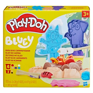 Hasbro 孩之寶 Play-Doh 培樂多 妙妙犬布麗 露營冒險遊戲組 G02295L00  混合顏色  397g  1套