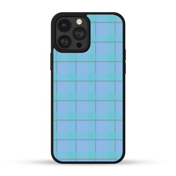 復古藍格子 iPhone手機殼 三星手機殼