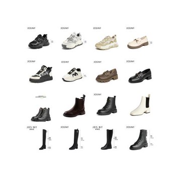 卓詩尼春秋季新款運動休閑女單鞋系帶松糕底老爹鞋百搭小白鞋韓版