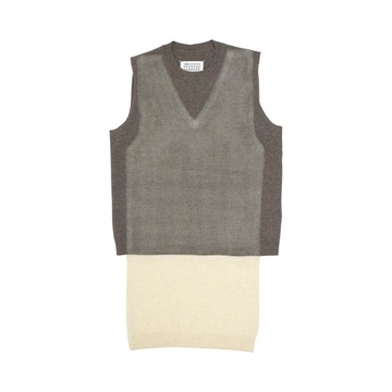 Maison Margiela W 拼接針織背心