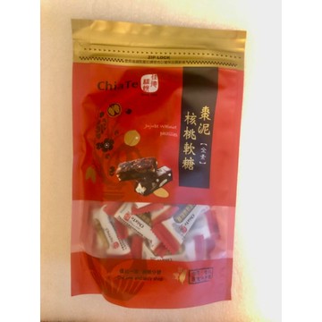 【佳德糕餅】棗泥核桃軟糖351g(有附提袋)