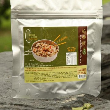 ├登山樂┤輕快風\t筍香飯(蛋奶素) - 85g # DC404