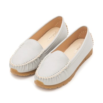 D+AF 舒適加倍．MIT素面莫卡辛健走鞋