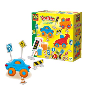 荷蘭SES 我的車車世界創意黏土-00415