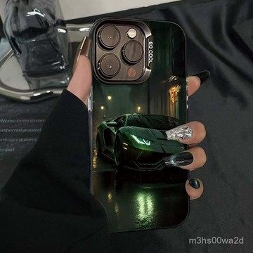 高級闇夜跑車 防摔 適用蘋果iPhone 16 15 14 13 12 11 Pro max XR XS 8 7P手機殼