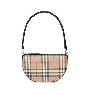Burberry 80580061 Vintage 格紋小型 Olympia 包