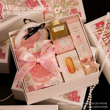 伴手禮女伴娘小眾高級感婚禮回禮盒新娘結婚高檔實用姐妹團隨手禮