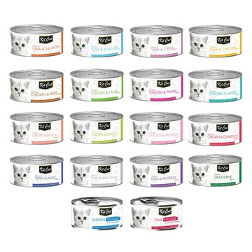 【蝦皮直營】Kit Cat 貓罐 80克/罐 單入 多口味任選 貓罐頭 貓副食罐