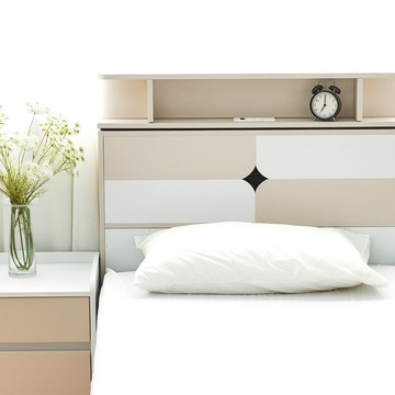 KHAKI 3.5尺收納床頭片 完美主義【X0174】