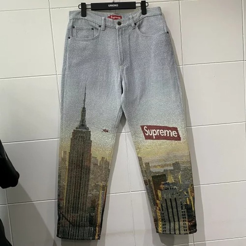 SUPREME 20aw Aerial Tapestry Regular Jean 32インチ シュプリーム