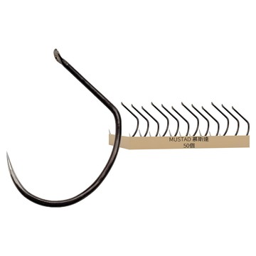 Mustad 慕斯達 巨蝦 隱形蝦鉤 釣魚 釣蝦 蝦鉤 魚鉤 釣具 7 50個 1組  50枚入  7.0