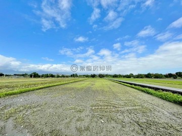 中0201696近縣政高鐵特區大面寬投資價美農地｜宜蘭縣員山鄉新七賢段