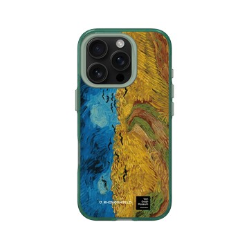 iPhone 16 Pro Clear 憂墨綠 - Van Gogh Museum - 麥田群鴉