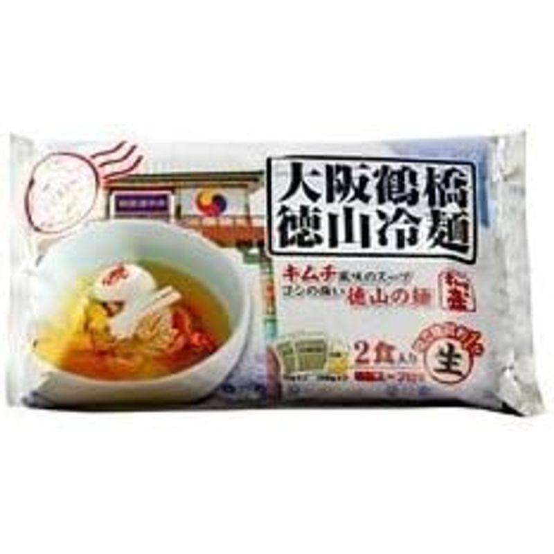 徳山物産 大阪鶴橋 徳山冷麺 2人前 640g×6袋 冷麺 韓国