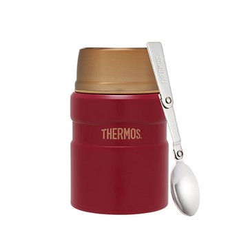 【THERMOS膳魔師】(內附摺疊湯匙)食物燜燒罐_sk520系列_520ml