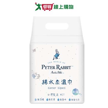 比得兔加厚濕紙巾80抽x3包【愛買】