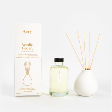 Aery陶瓷擴香瓶200mL 北歐雪松