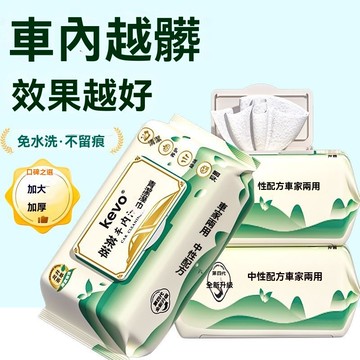 迪索倫車內飾清潔免洗皮革茶香溼巾車用錶板塑料專用座椅去污擦車