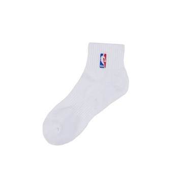 NBA 素面 電繡 短筒襪