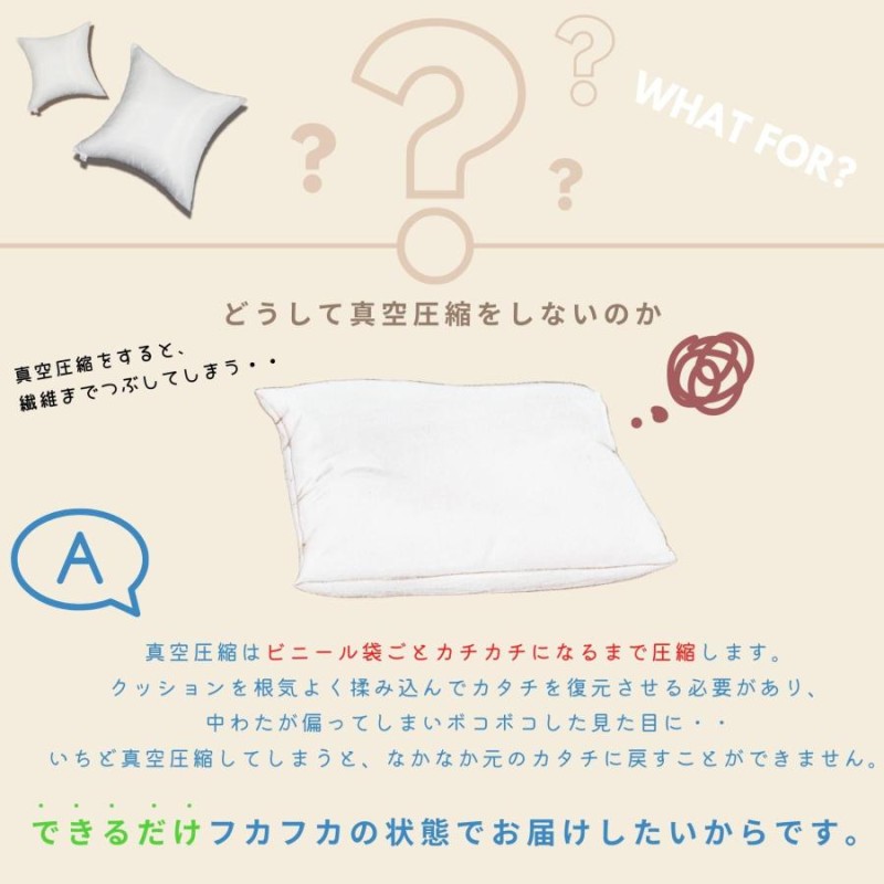 ヌードクッション 肉厚 45×45 2個セット 日本製 送料無料 クッション