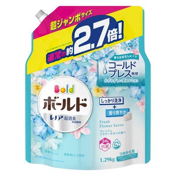 P&G Bold凝膠 清新花香皂味 補充包 超大容量