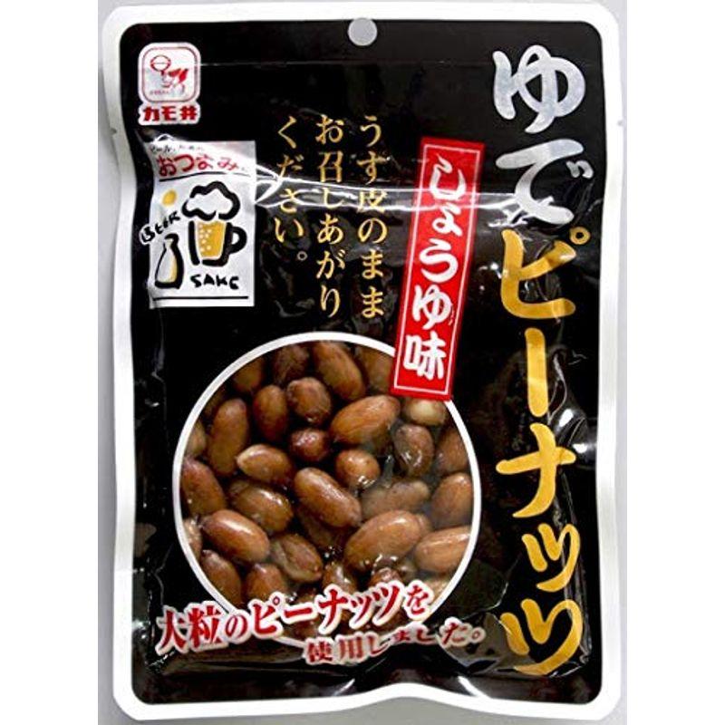 カモ井 ゆでピーナッツ 100g×3袋