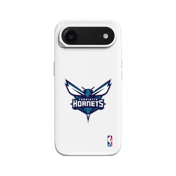 iPhone Air SolidX 白 - NBA - Logo-夏洛特黃蜂 Charlotte Hornets