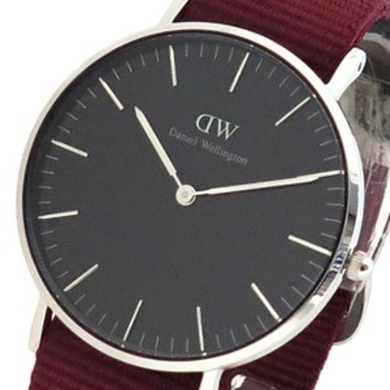 即日発送]ダニエルウェリントン レディースu0026メンズ 腕時計/Daniel Wellington CLASSIC ROSELYN クォーツ アナログ  腕時計 ブラック ルビ | LINEショッピング