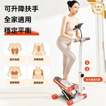 【靜音燃脂】家用踏步機 登山機 健身器材 運動器械 瘦腿瘦腰 多功能摺疊 靜音設計 居家健身 有氧訓練