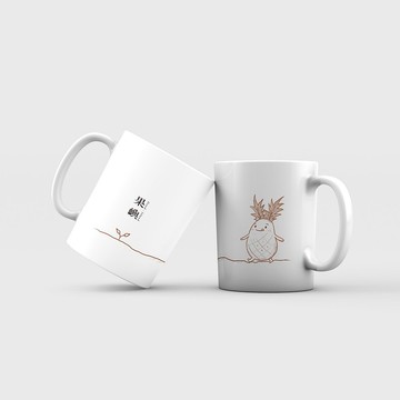 【品牌限定】歪果寶寶  產地馬克杯  320ml