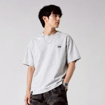 【兩件組】韓國LEE休閒短袖T恤 LEE 字母logo上衣 LE2602ST50