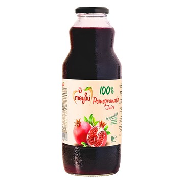 MeySu 美愫 100% 紅石榴汁 土耳其原裝進口 無加糖、無人工添加物、無防腐劑  1L  1瓶
