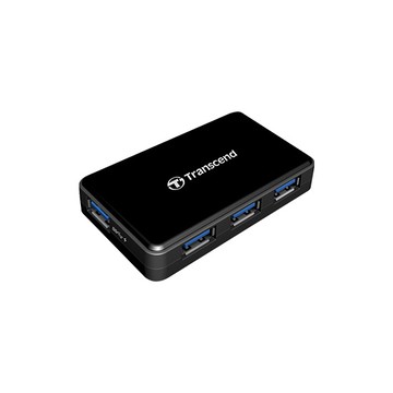 【Transcend】HUB HUB3 極速 USB 3.0 4埠 HUB 集線器 附變壓器