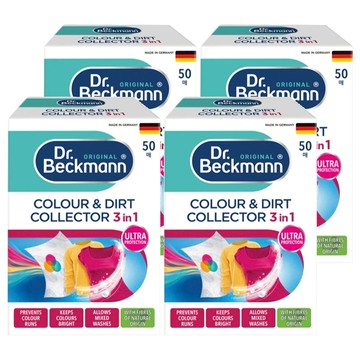 Dr. Beckmann 防染色及吸附雜質洗衣紙  50片  4盒