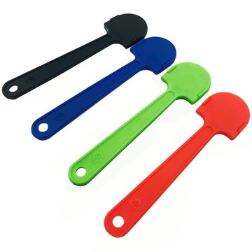 塑膠扇柄20入  顏色隨機 扇子手柄 彩色手柄 廣告扇柄 禮品扇柄 紙扇柄 DIY配件【QC5280】《Jami》