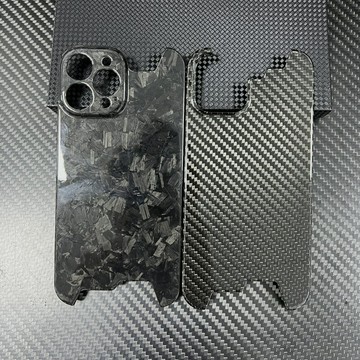 【碳纖維鍛造】蘋果手機殼 iPhone手機殼 保護套 防摔殼 軍規防摔 超薄輕量 邊框保護 適用iPhone 11-17 Pro Max系列 商務精英首選